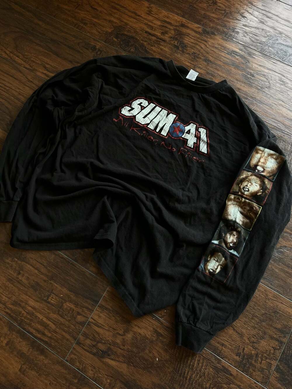 Sum 41 All Killer No Filler Long Sleeve Band T-Shirt Size 2XL